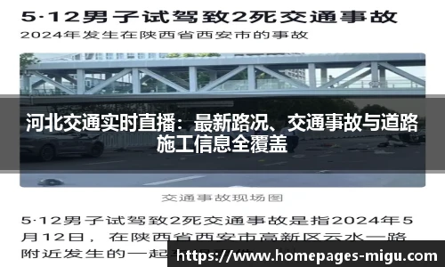 河北交通实时直播：最新路况、交通事故与道路施工信息全覆盖